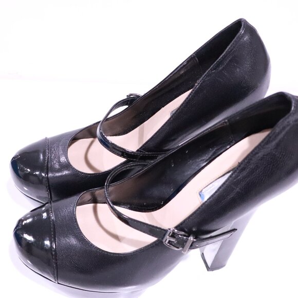 H by Halston Black Buckle Pumps - Size 7.5 - Picture 3 of 8